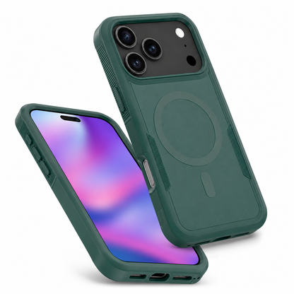 Apple iPhone 17 Pro Max Protective Case Midnight Green Phone Cover MagSafe Compatible Mobile Cover