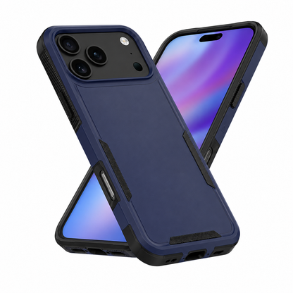 Navy iPhone 17 Pro Max Protective Case – Slim Cell Phone Cover with Drop Protection
