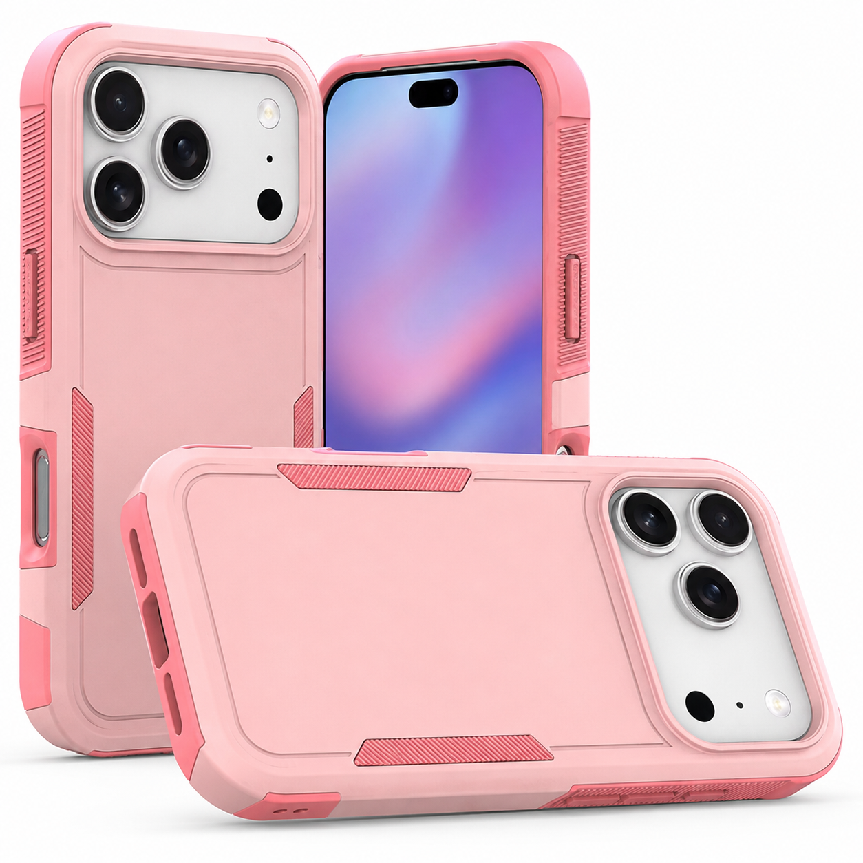 Pink iPhone 17 Pro Max Case | Protective Phone Case | Slim Mobile Cover