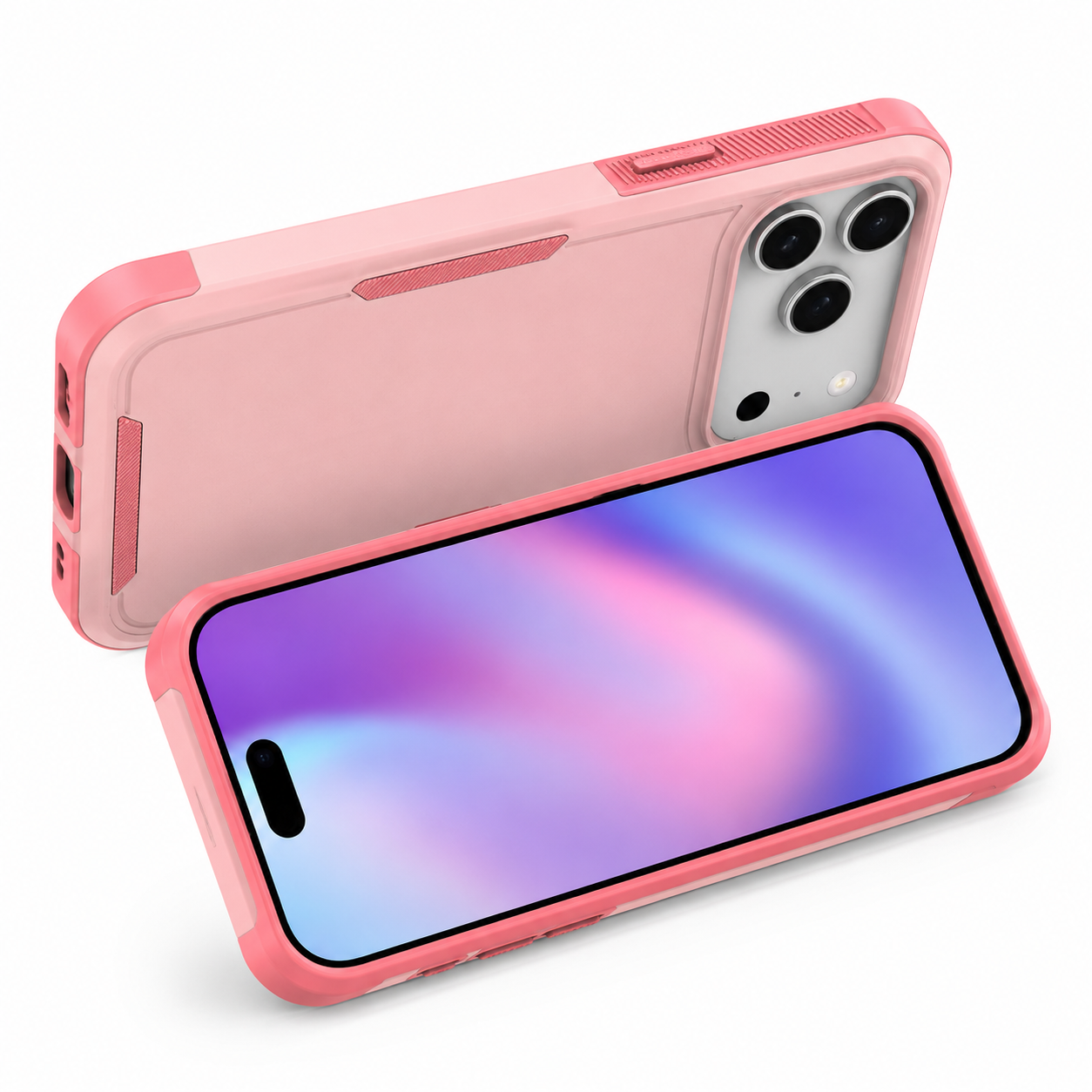Lightweight iPhone 17 Pro Max Cover | Anti Scratch Phone Case | Premium Pink Case