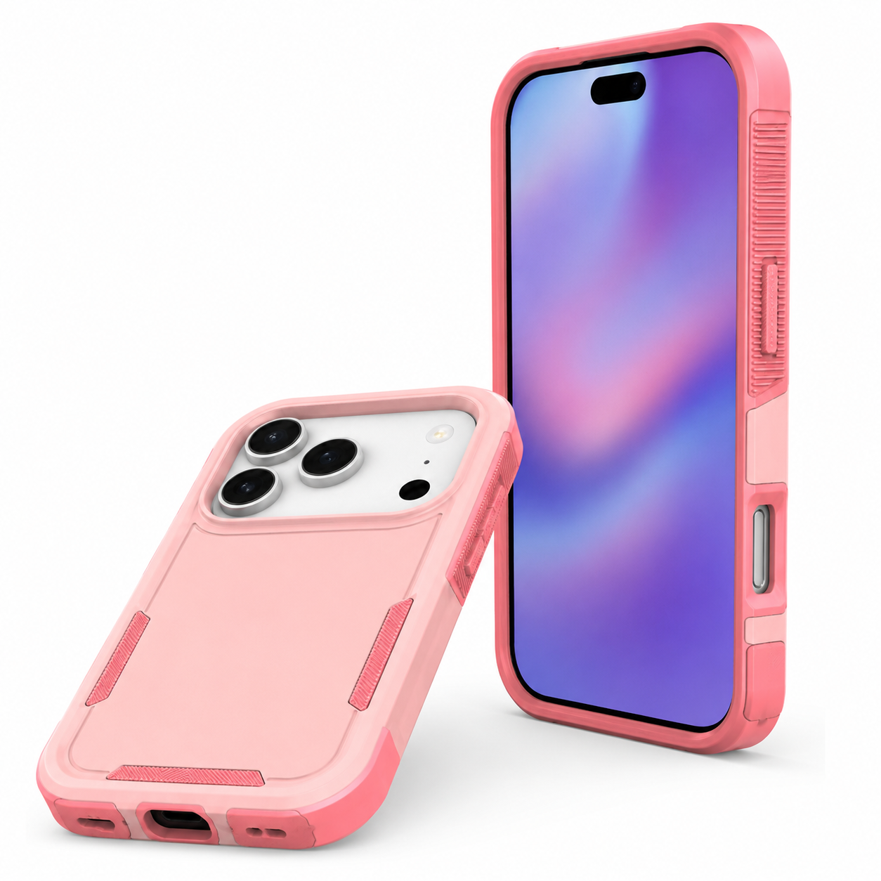 Pink Protective Mobile Cover | Drop Protection Case | Durable Phone Case