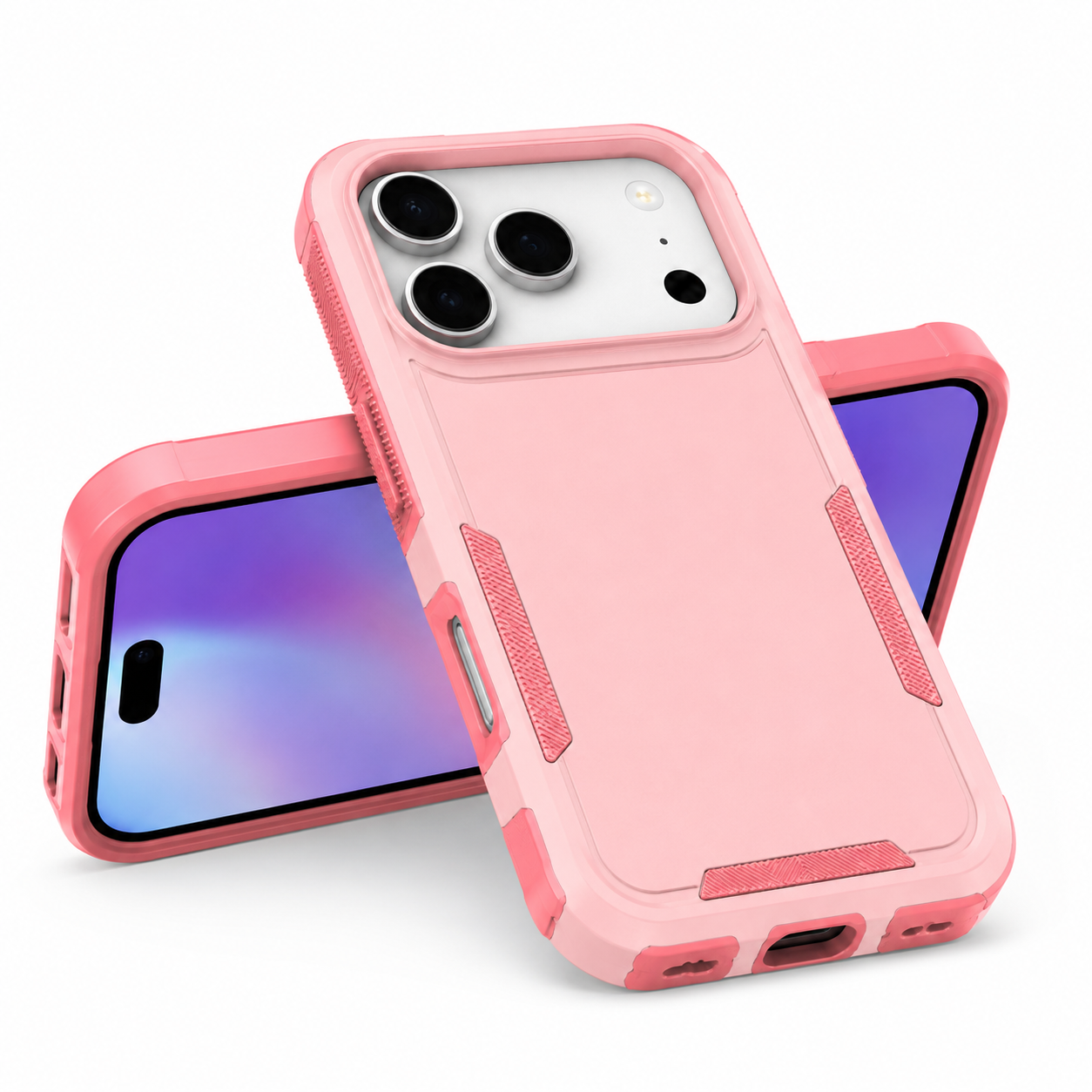 Apple iPhone 17 Pro Max Pink Case | Shockproof Phone Cover | Protective Smartphone Case