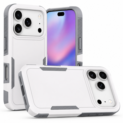 White Comm Lite Case for Apple iPhone 17 Pro Max Phone Case Protective Cover