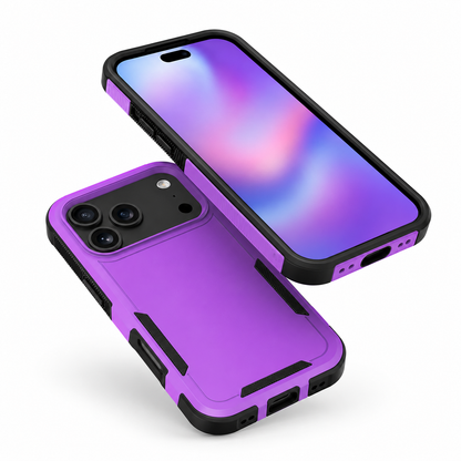 Slim Purple Cell Phone Case, Scratch Resistant Protective Cover, Lightweight Phone Cover