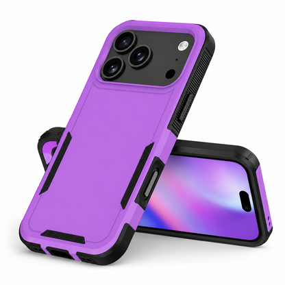 Premium Purple Mobile Cover, Impact Resistant Phone Case, Durable iPhone Case