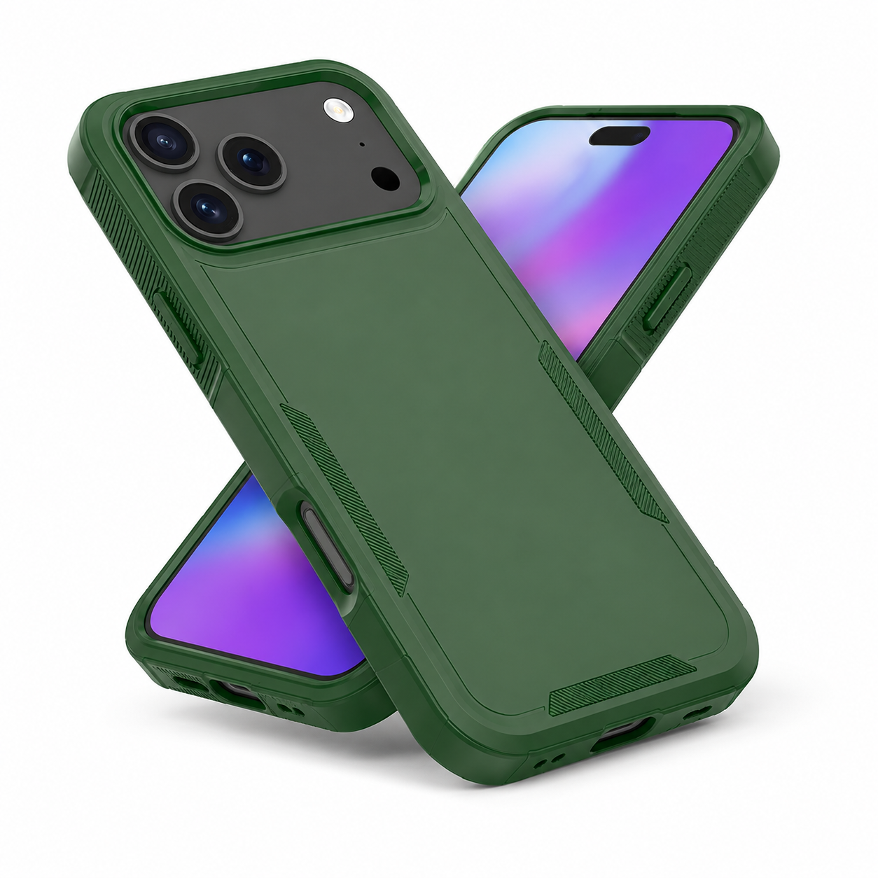 Apple iPhone 17 Pro Max Protective Case – Midnight Green Slim Phone Cover with Drop Protection