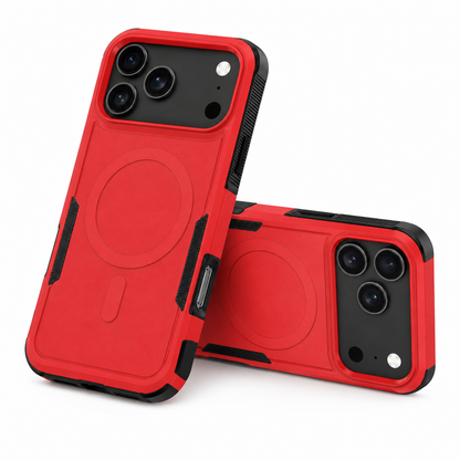 Apple iPhone 17 Pro Max Red Protective Case | Military Grade Phone Cover