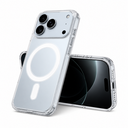 Clear iPhone 17 Pro Max Case MagSafe Compatible Protective Phone Cover