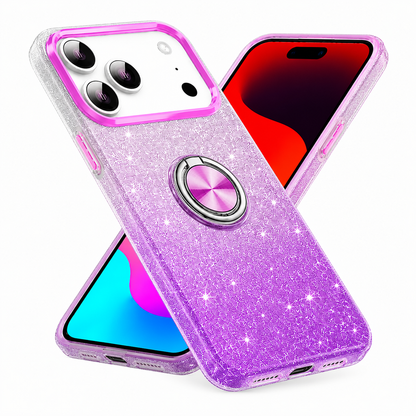 Designer Protective Smartphone Case for Apple iPhone 17 Pro Max in Purple & Silver