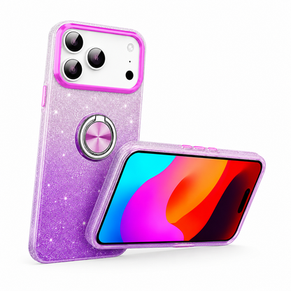 Shockproof TPU Protective Case for Apple iPhone 17 Pro Max with Kickstand
