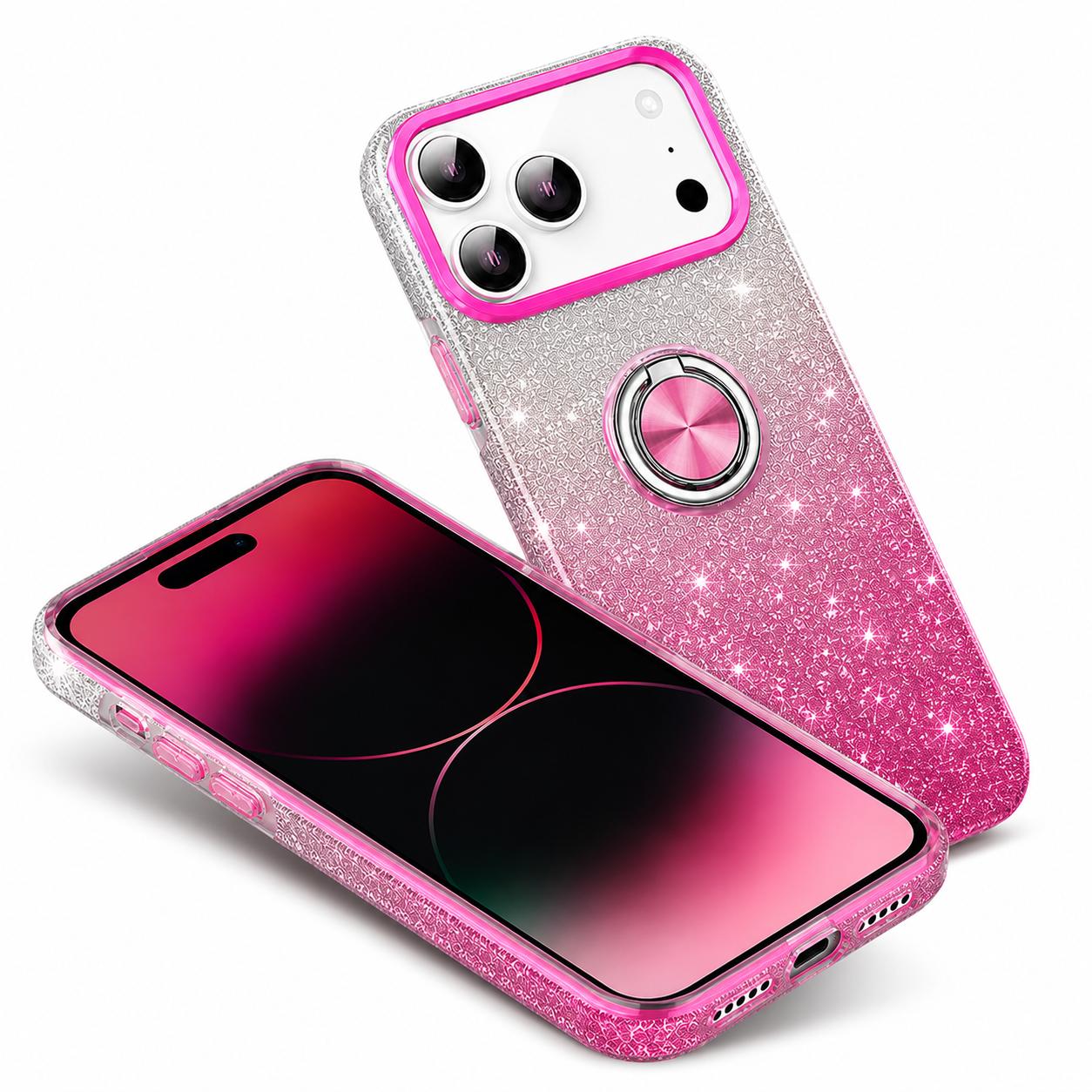 Premium Protective Smartphone Case for Apple iPhone 17 Pro Max with Glitter Finish