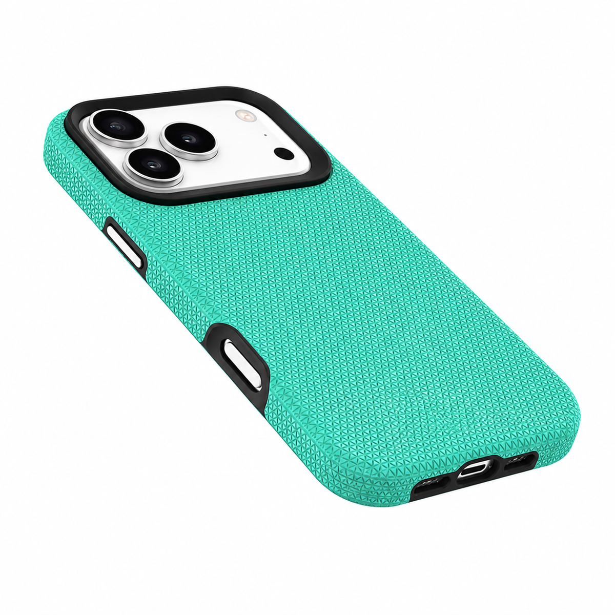 Shockproof Apple iPhone 18 Pro Max Protective Case Teal Anti Slip Back Cover