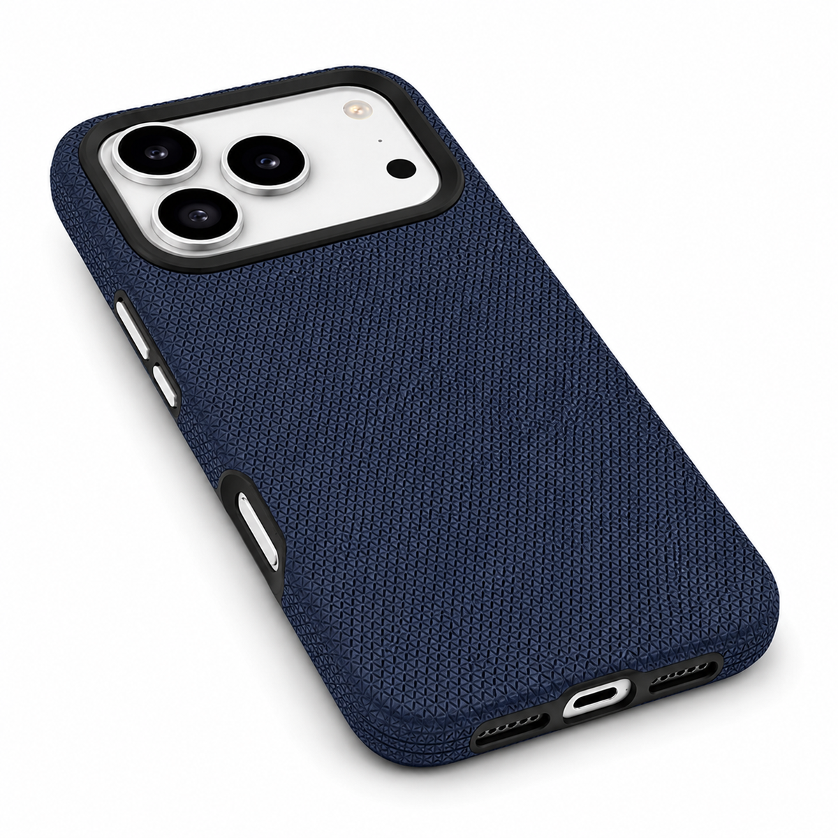 Luxury Navy iPhone 18 Pro Max Case Slim Lightweight Rugged Protective Cover