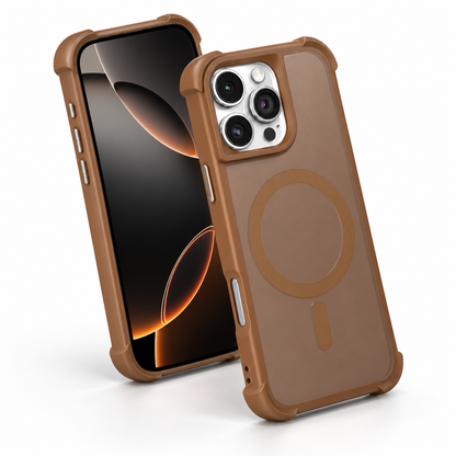 1. Durable Desert MagSafe Case for iPhone 12 Pro with Camera Protection