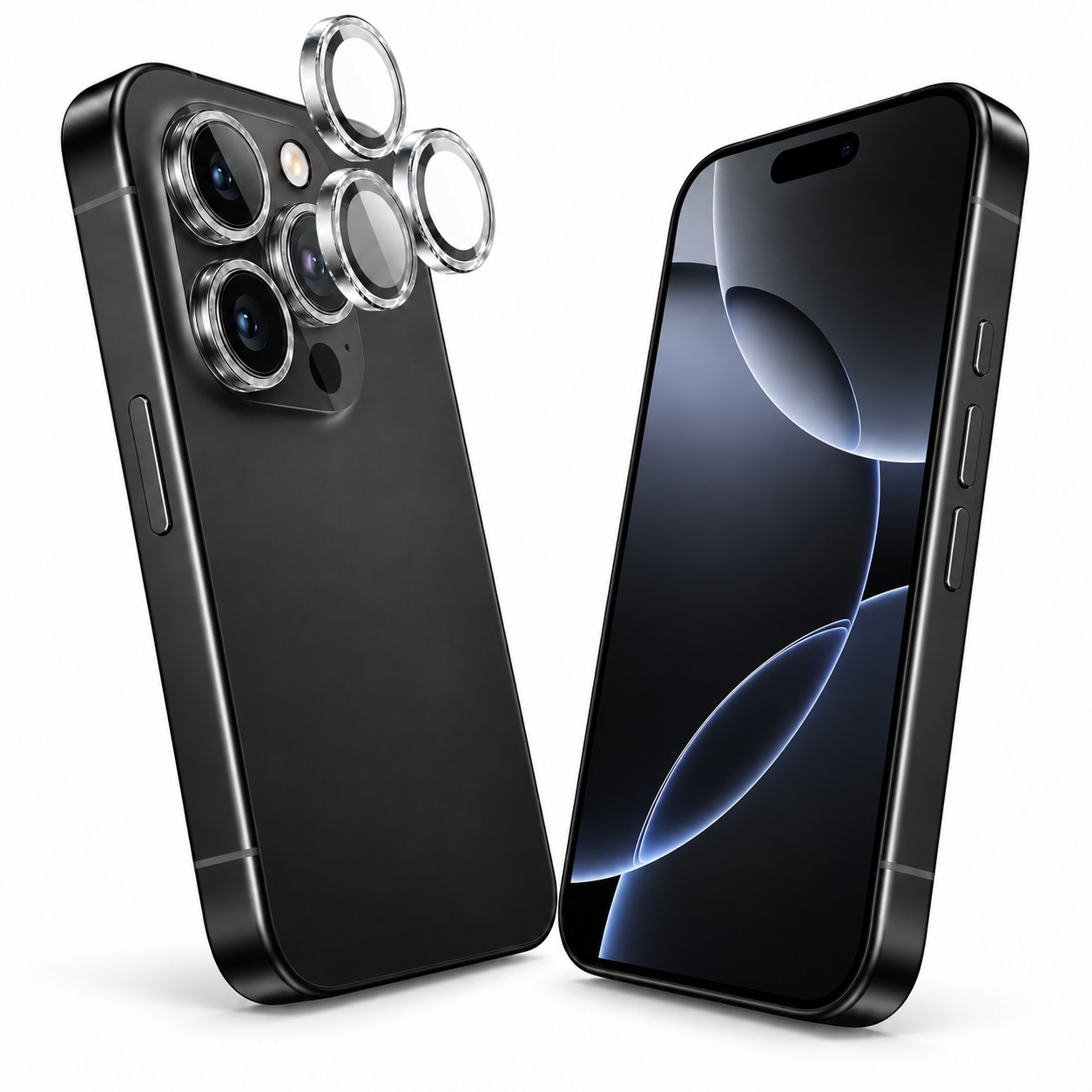 Camera Ring Protector for Apple iPhone 16 Pro Max - Clear