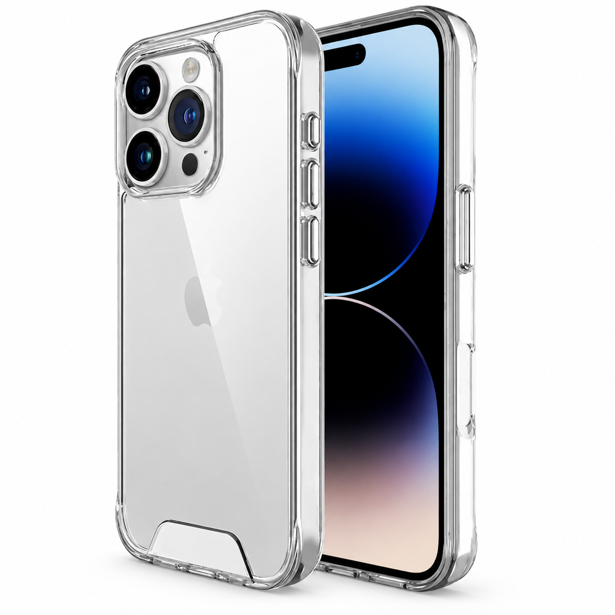 Clear Transparent Armor for Apple iPhone 16 Pro Max – Space Clear