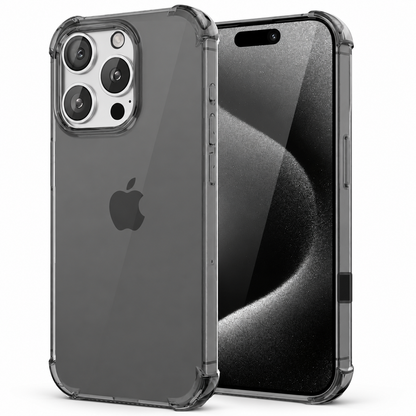 Smoke Soft Edge Case for Apple iPhone 13 Pro Max - Translucent Black - main product view