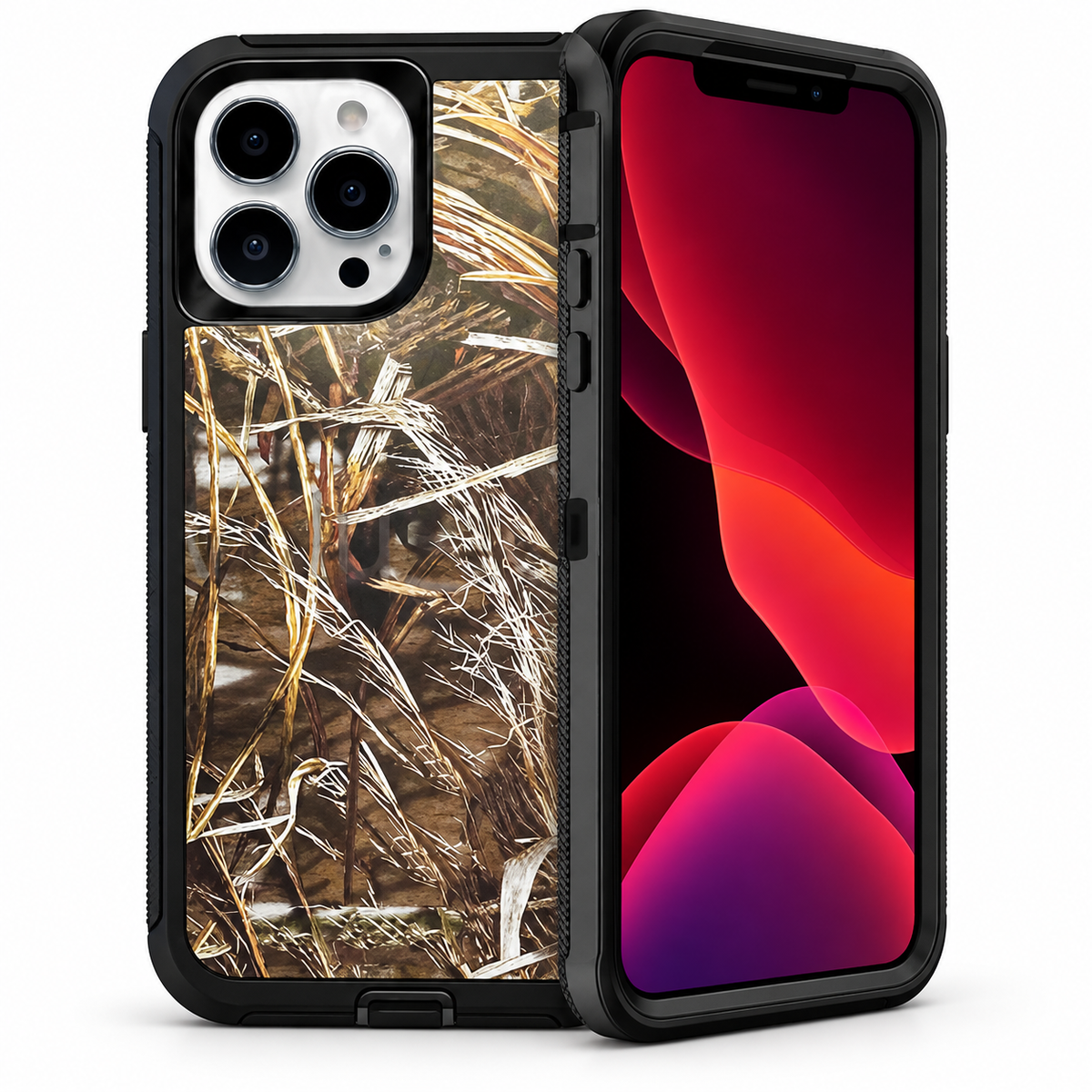 Camouflage Defender for Apple iPhone 14 Pro Max - Black - main product view