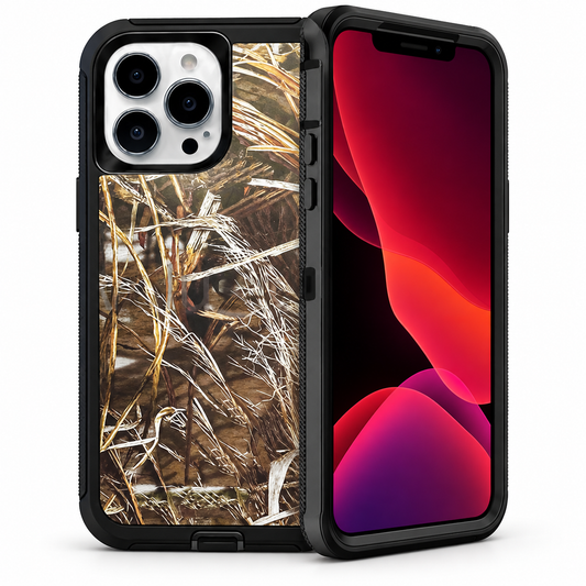 Camouflage Defender for Apple iPhone 15 Pro Max - Black - main product view
