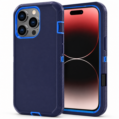 Triple Protection Case for Apple iPhone 16 Pro Max - Navy