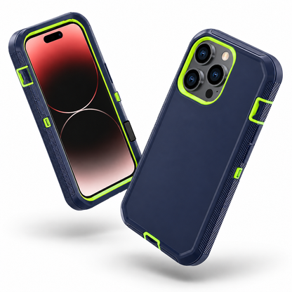 Triple Protection Case for Apple iPhone 16 Pro Max - Lime