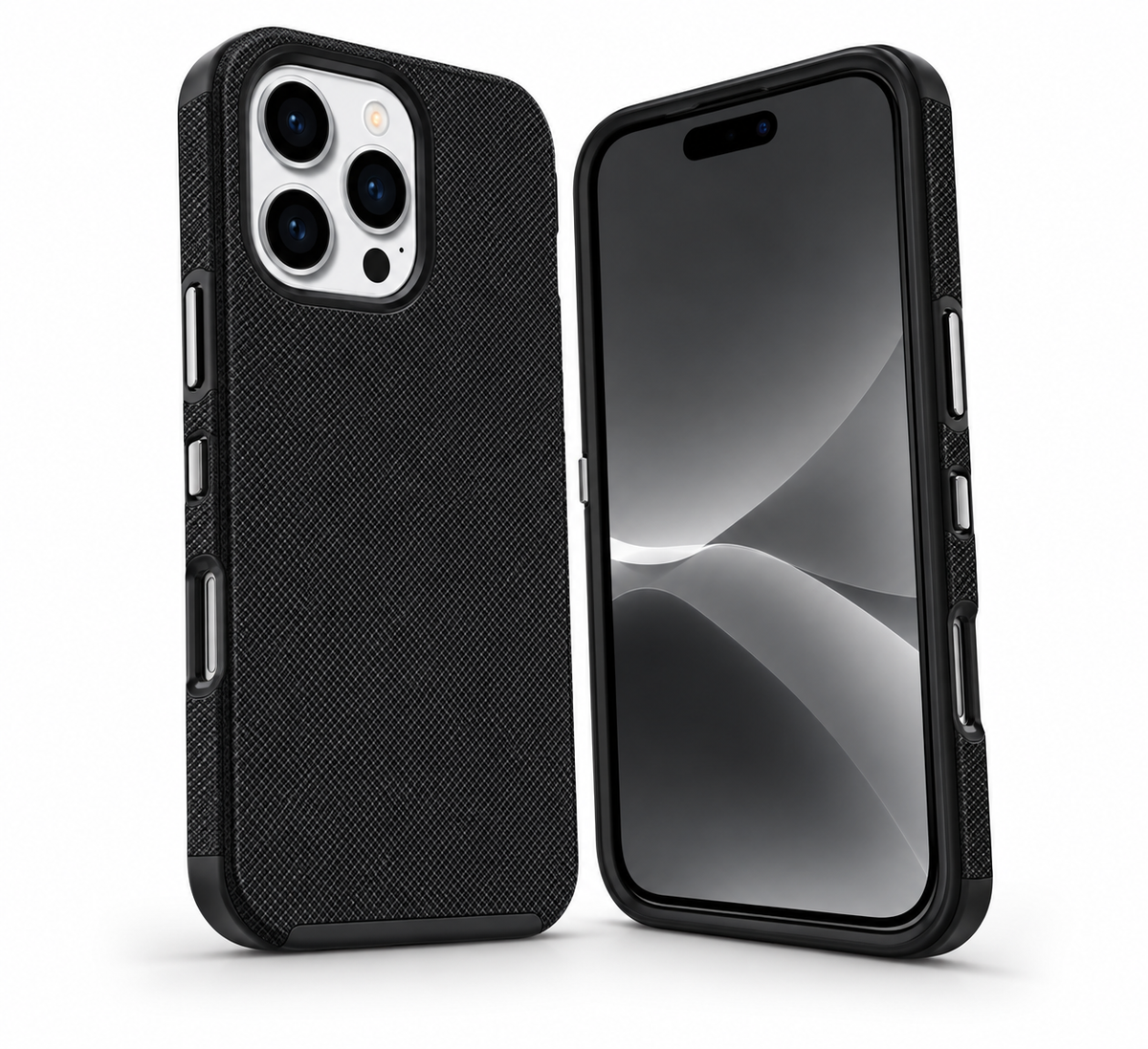 Dotted Case for Apple iPhone 16 Pro Max - Black