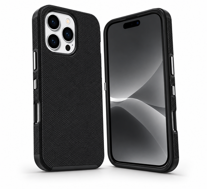 Dotted Case for Apple iPhone 13 Pro Max - Black - side profile product view
