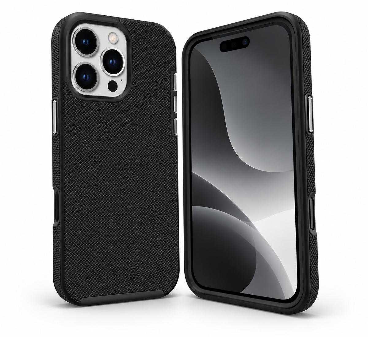 Dotted Case for Apple iPhone 16 Pro Max - Black