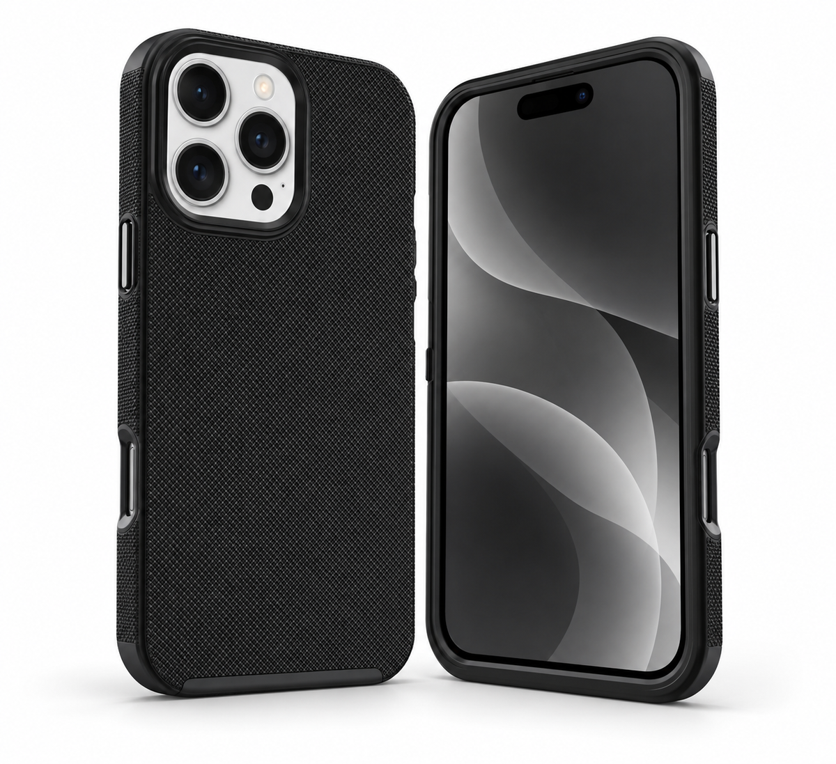 Dotted Case for Apple iPhone 16 Pro Max - Black