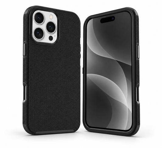 Dotted Case for Apple iPhone 16 Pro Max - Black - main product view