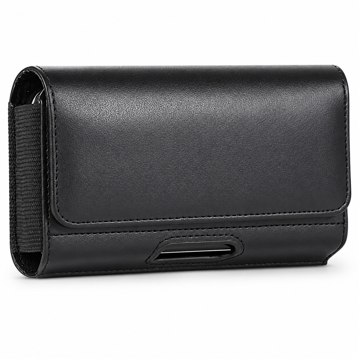 Horizontal Belt Loop Holster Case for Apple iPhone 13 Pro Max - Black - main product view