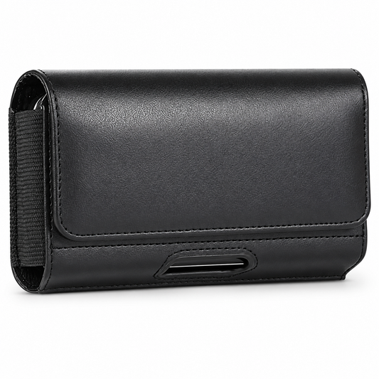 Horizontal Belt Loop Holster Case for Apple iPhone 15 Pro - Black - main product view