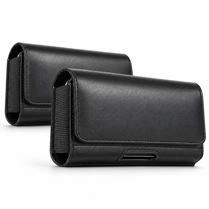 Horizontal Belt Loop Holster Case for Apple iPhone 14 Pro - Black - alternate product view