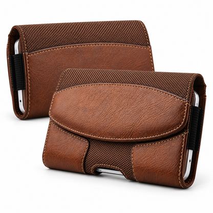 Horizontal Belt Loop Holster Case for Apple iPhone 13 Pro Max - Brown - alternate product view