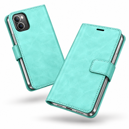 Photo ID Wallet Case for Apple iPhone 16 Pro Max - Teal
