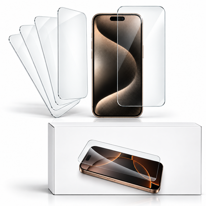 Clear Tempered Glass Screen Protector Pack of 25 for Apple iPhone 13 Pro Max - main product view
