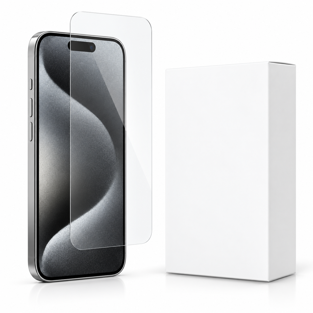 Sapphire Pro Tempered Glass for Apple iPhone 14 Pro - close-up design view