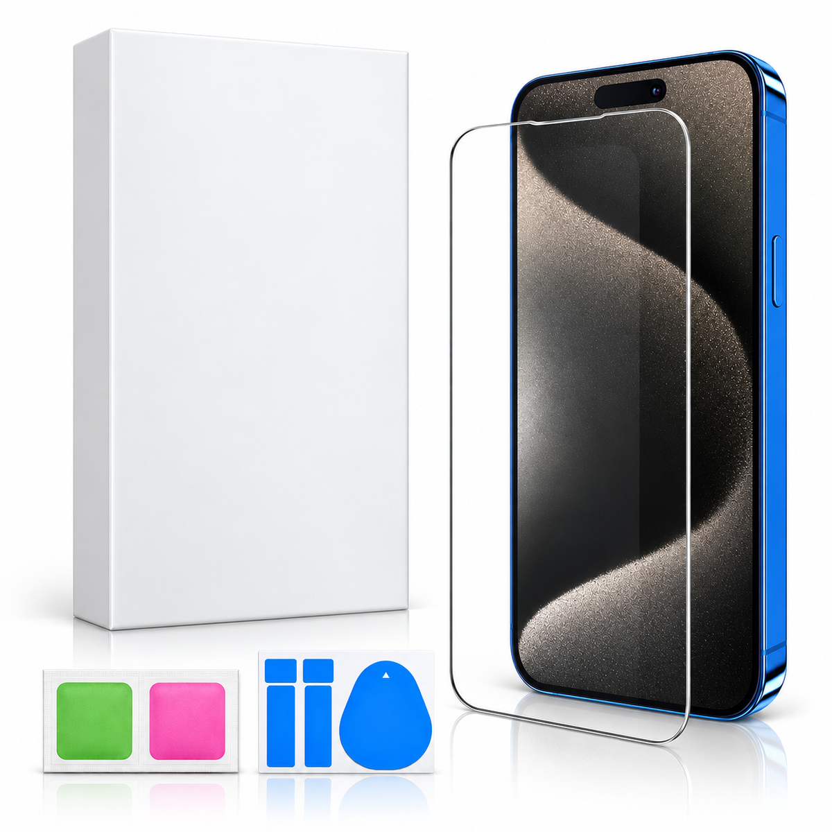 Clear Regular Tempered Glass for Apple iPhone 13 Pro Max - main product view