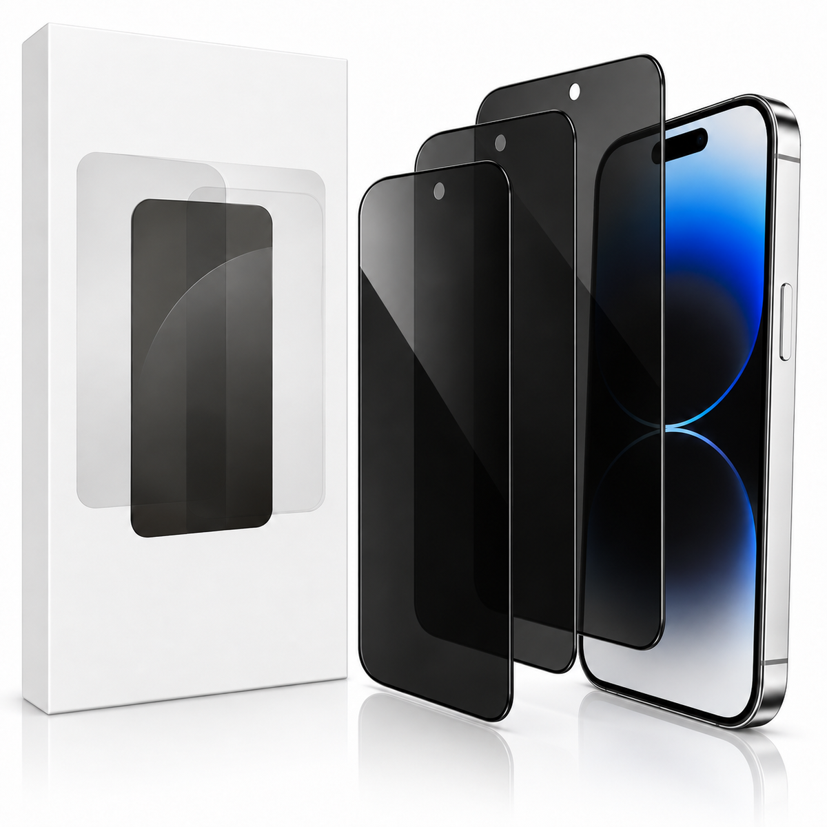 Privacy Tempered Glass for Apple iPhone 13 Pro Max - main product view