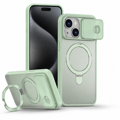 Camera Shield MagSafe Case for Apple iPhone 14 - Light Green