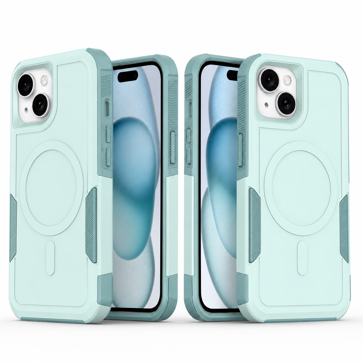 MagSafe Comm Protective Case for Apple iPhone 13 - Teal