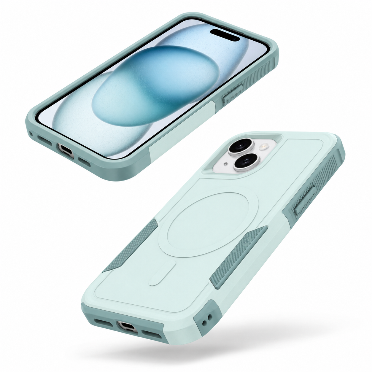 MagSafe Comm Protective Case for Apple iPhone 14 - Teal