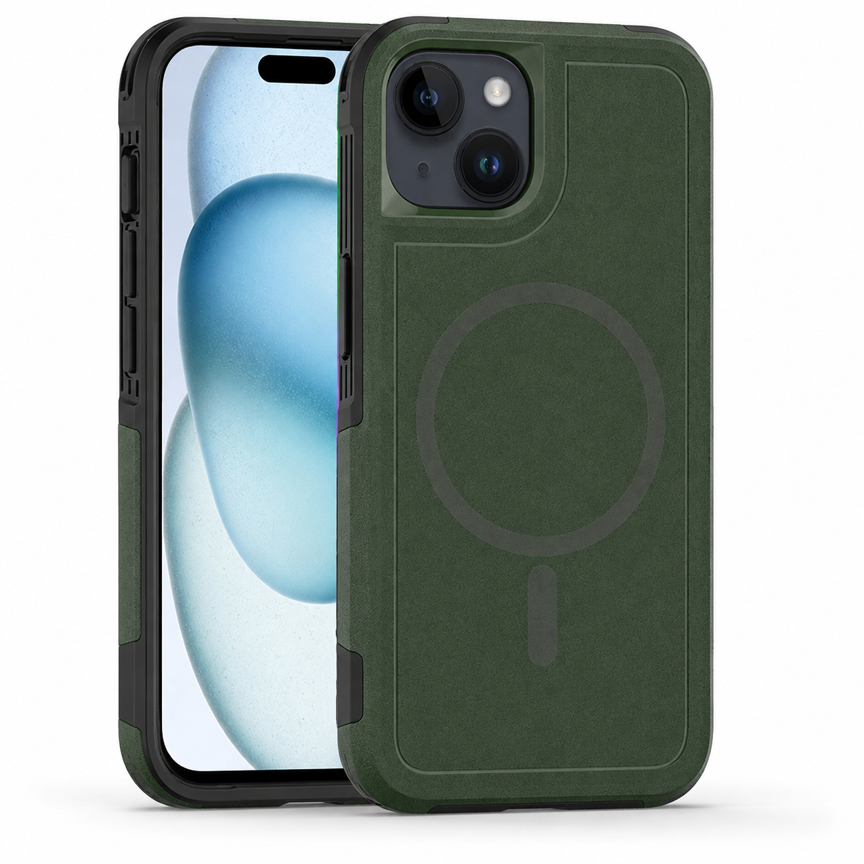 MagSafe Comm Case for Apple iPhone 14 - Midnight Green