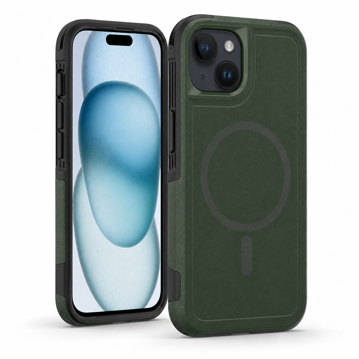 MagSafe Comm Case for Apple iPhone 14 - Midnight Green