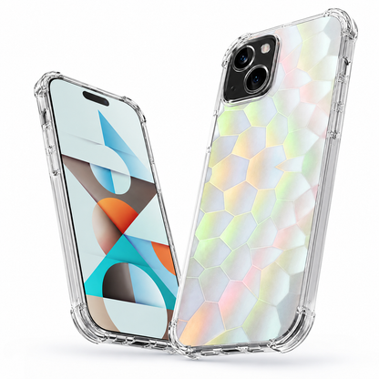 Edge Diamond Cut Clear Case for Apple iPhone 15 - Clear