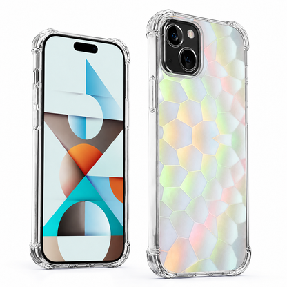 Edge Diamond Cut Clear Case for Apple iPhone 15 - Clear