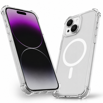 MagSafe Airbag Shockproof Case for Apple iPhone 13 - Clear