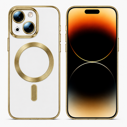 Electro Matte MagSafe Case for Apple iPhone 13 - Gold