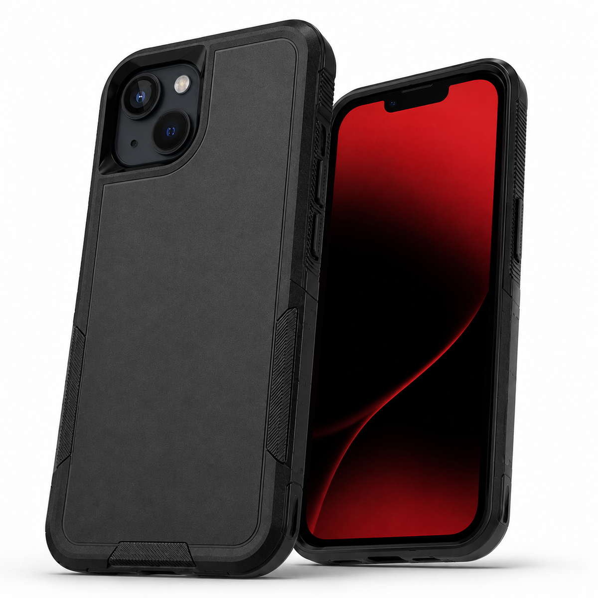 Comm Lite Slim Protective Case for Apple iPhone 13 - Black