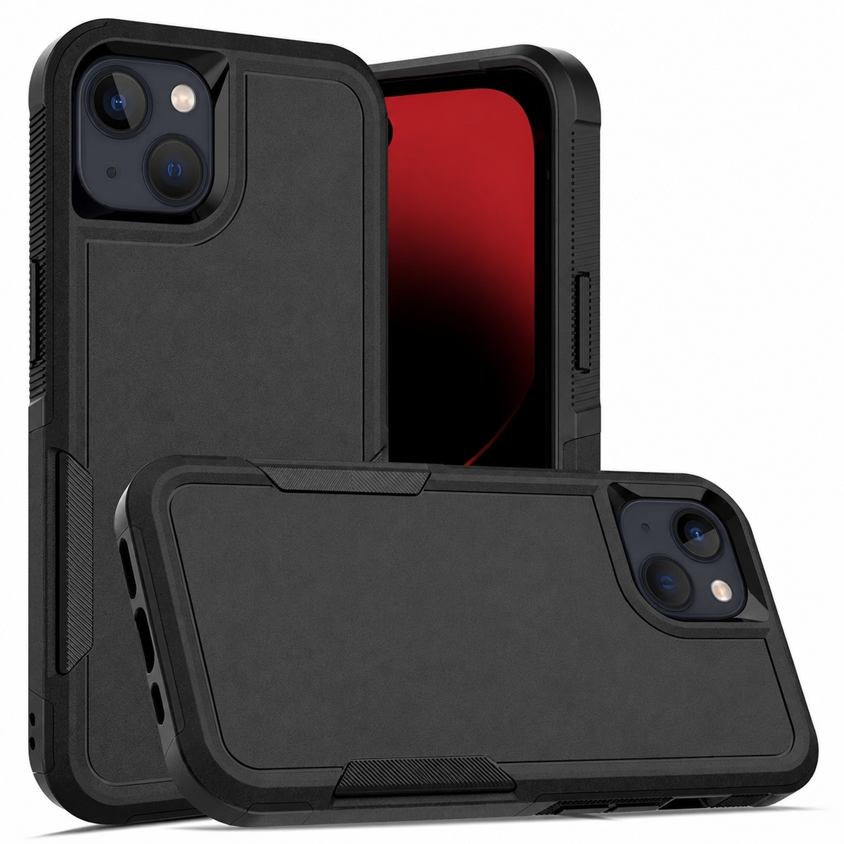 Comm Lite Slim Protective Case for Apple iPhone 14 - Black